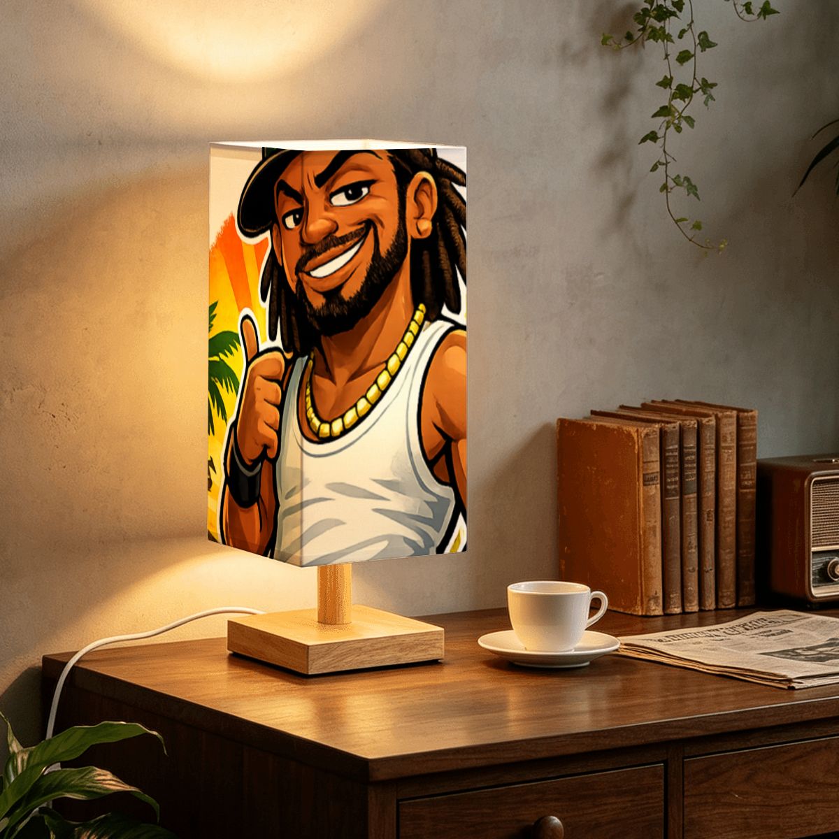 Rasta Vibes Table Lamp