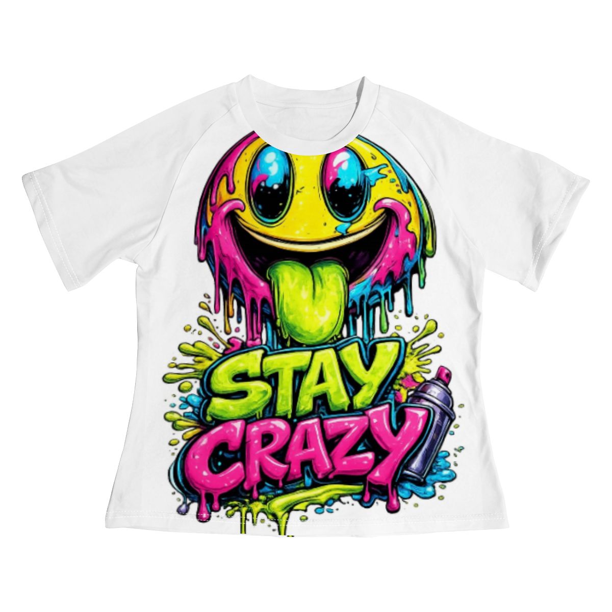 Stay Crazy Graphic Women's T-Shirt