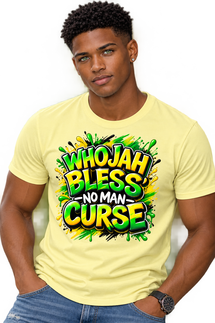 Who Jah Bless Graphic T-Shirt