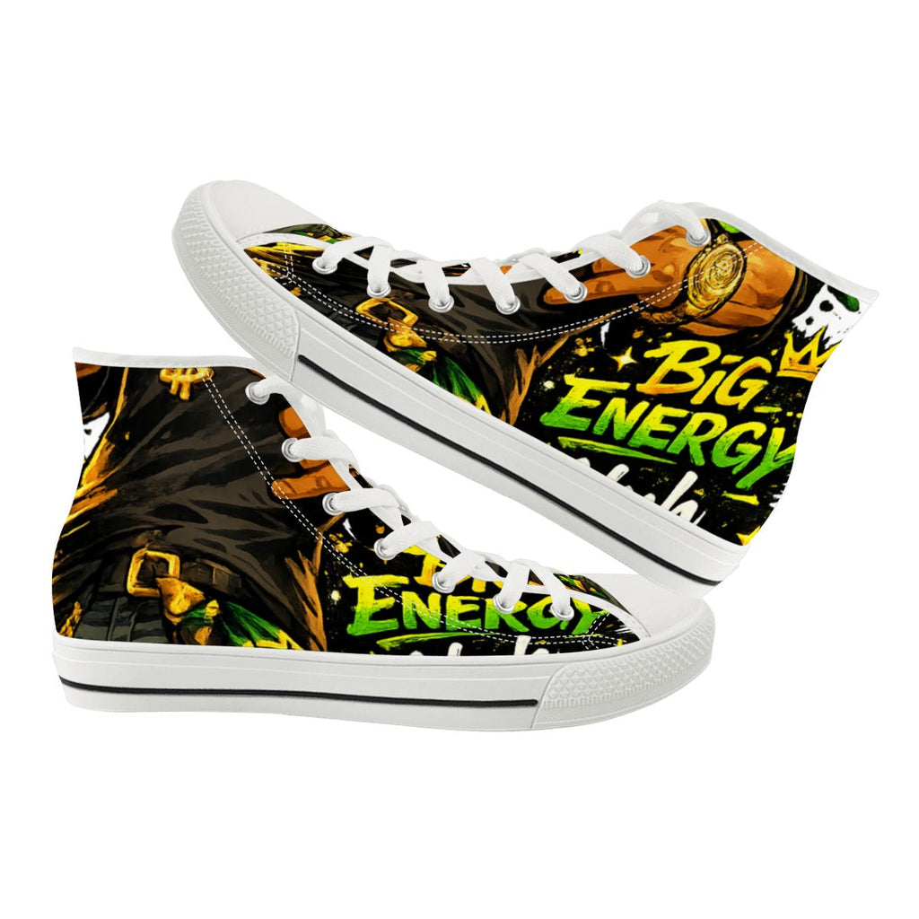 Big Energy High-Top Canvas Sneakers