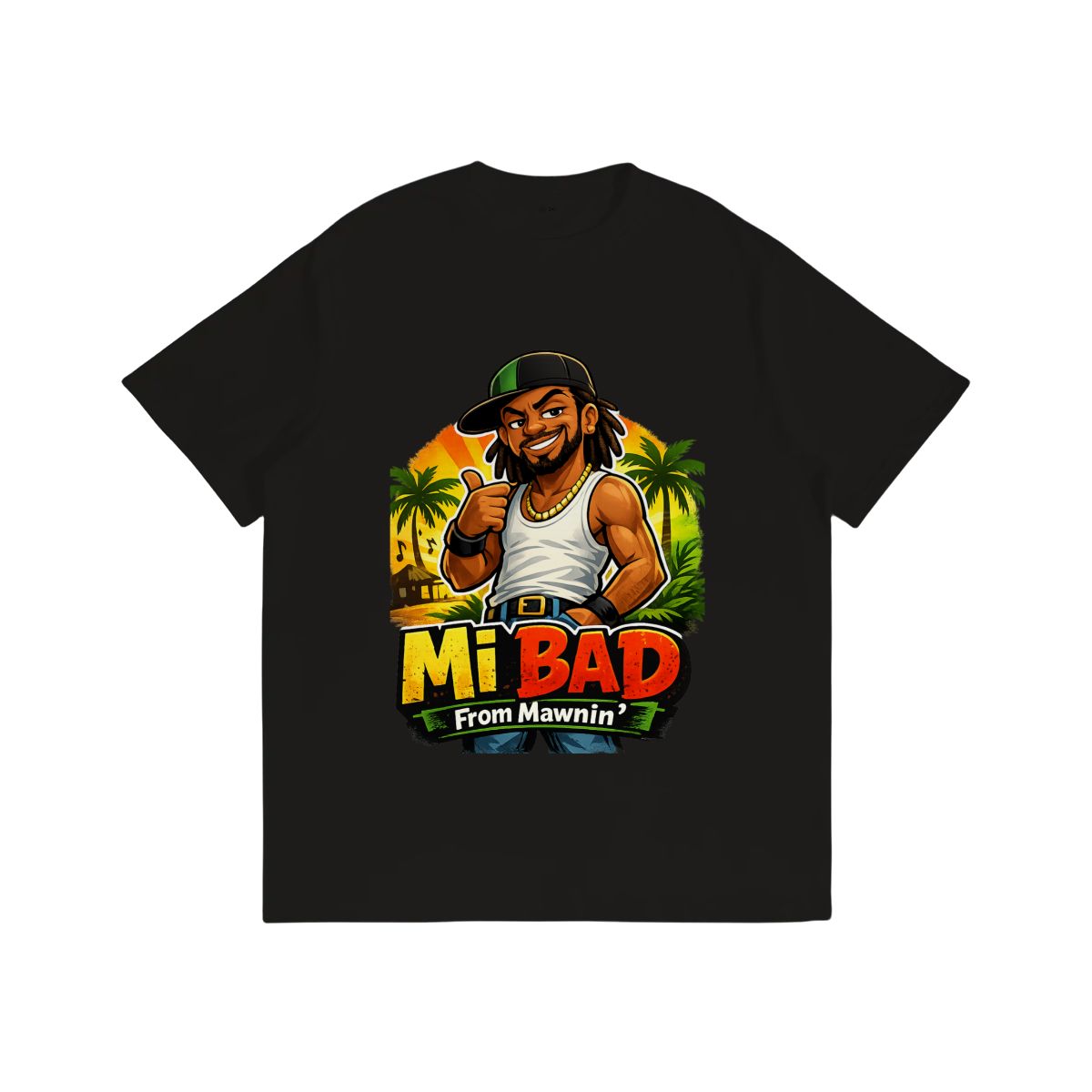 Mi Bad From Mawnin' Men's Graphic T-Shirt