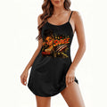 Savage Baddie Spaghetti Strap Mini Dress