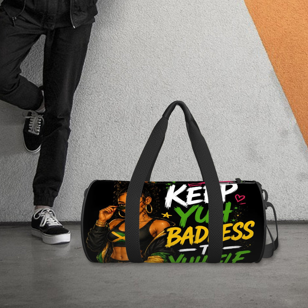 Keep Yuh Badness to Yuhself Jamaican Duffle Bag