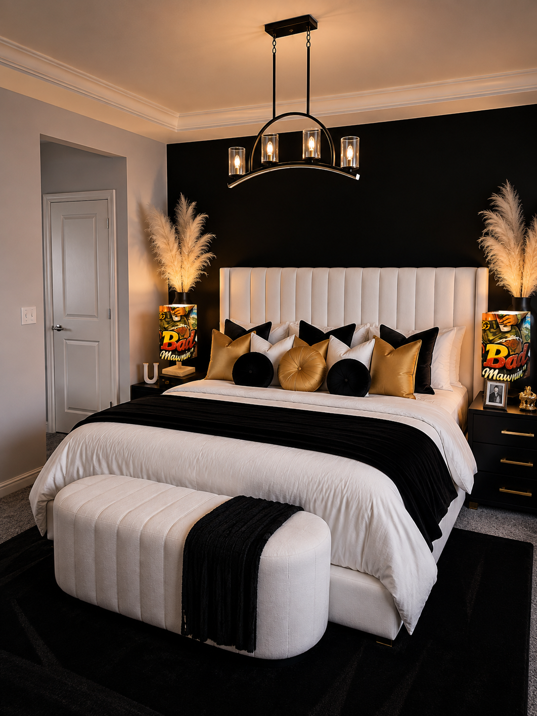 "Mi Bad From Mawnin'" Jamaican Accent Table Lamp