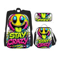 Stay Crazy Graffiti Bag Set
