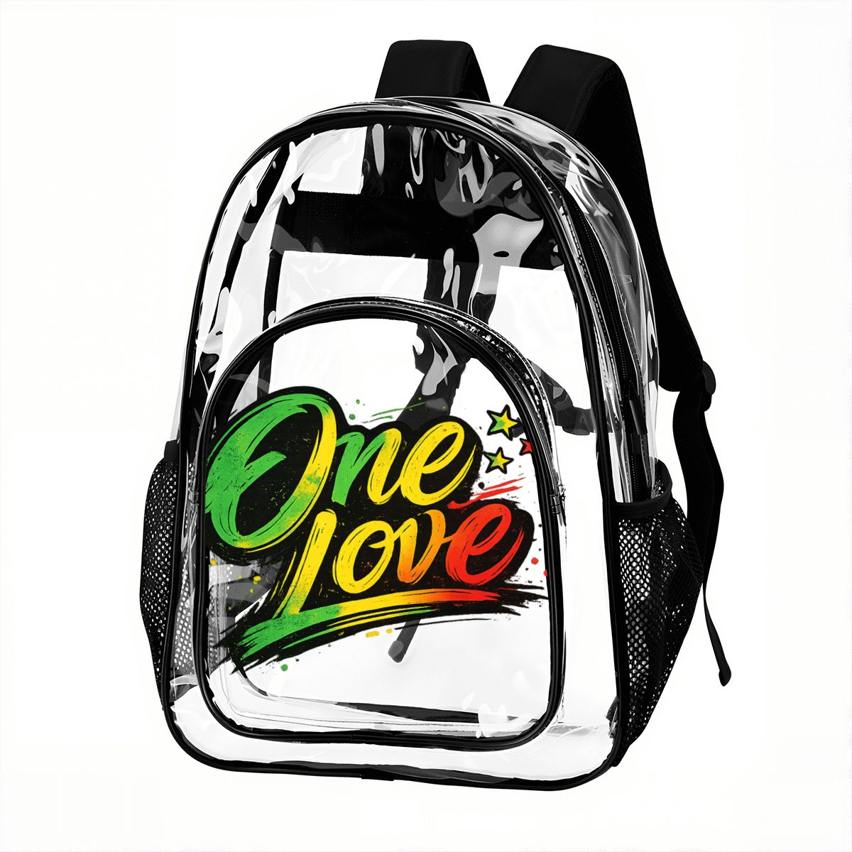 One Love Clear Backpack