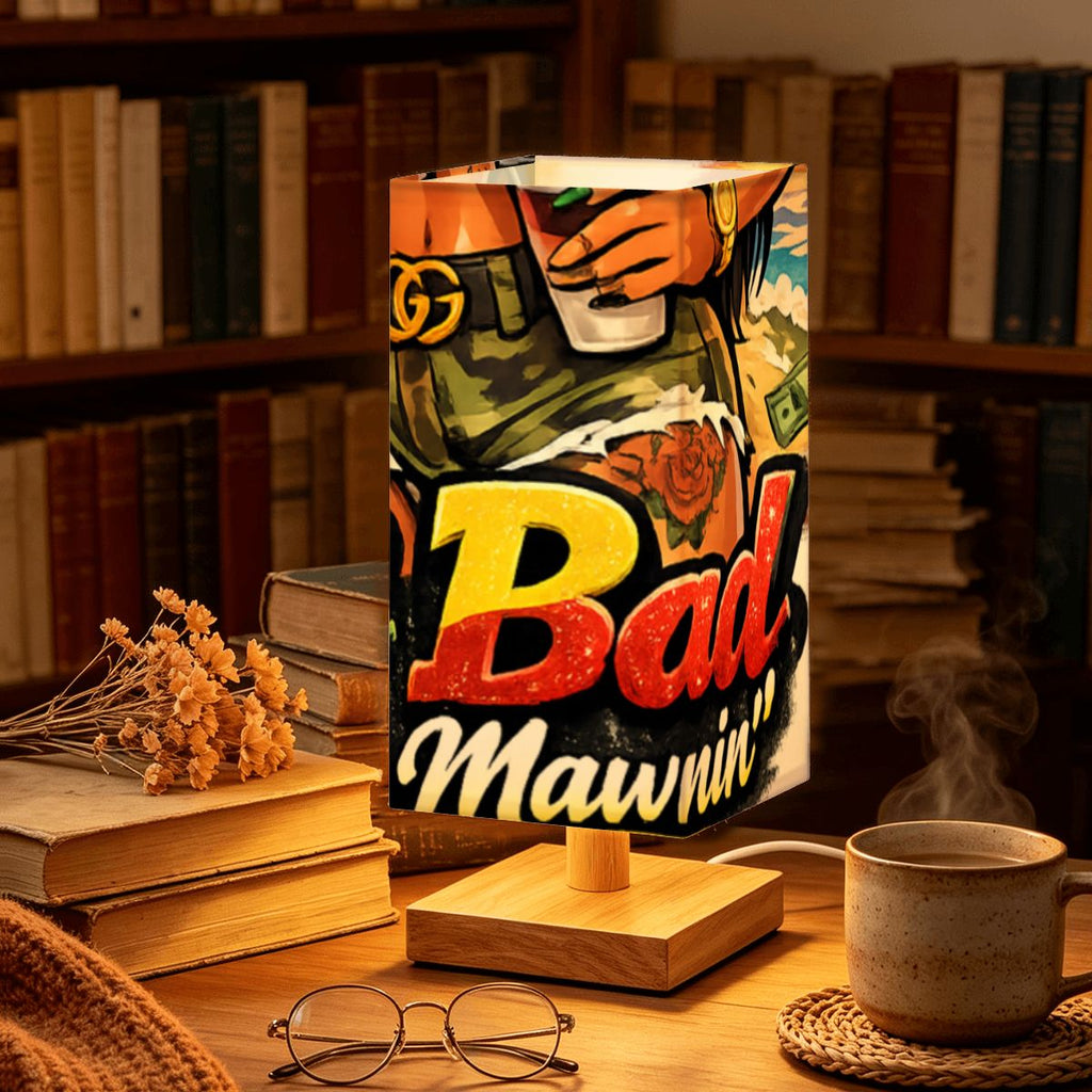 "Mi Bad From Mawnin'" Jamaican Accent Table Lamp