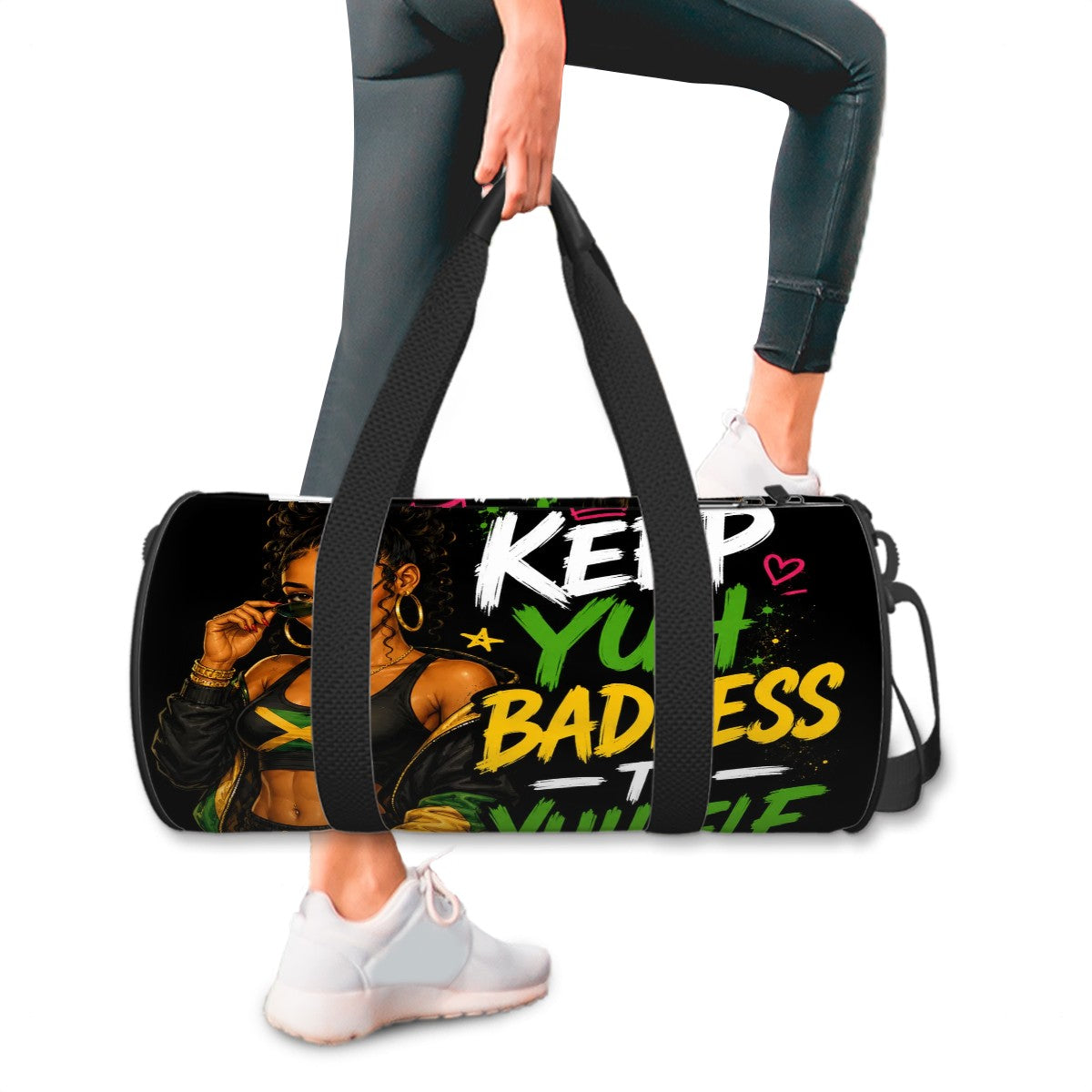 Keep Yuh Badness to Yuhself Jamaican Duffle Bag