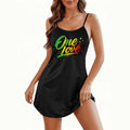 One Love Spaghetti Strap Mini Dress