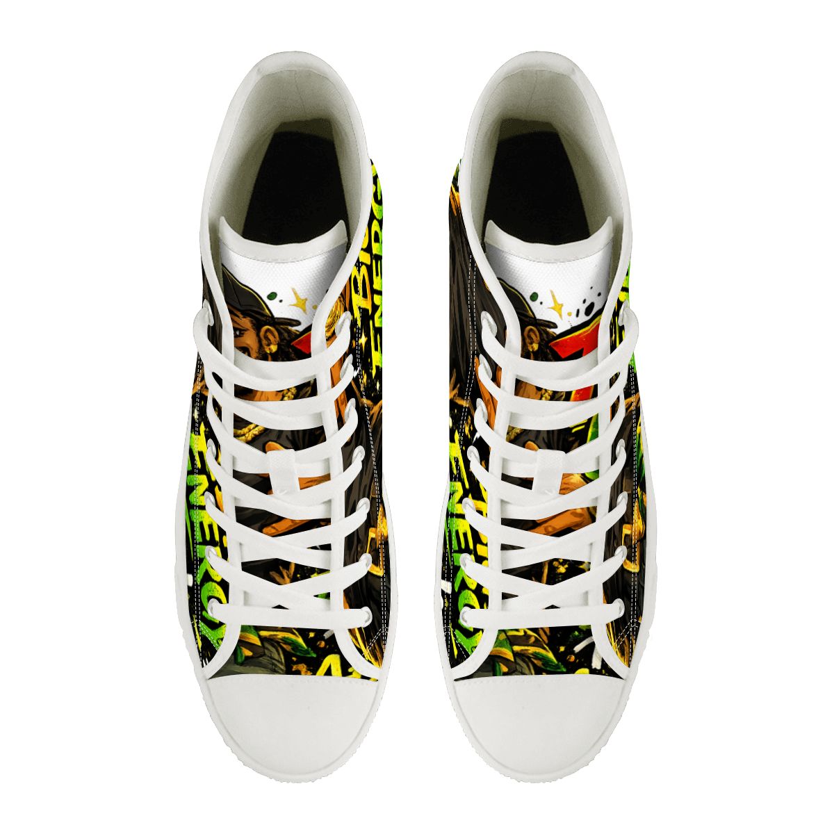 Big Energy High-Top Canvas Sneakers