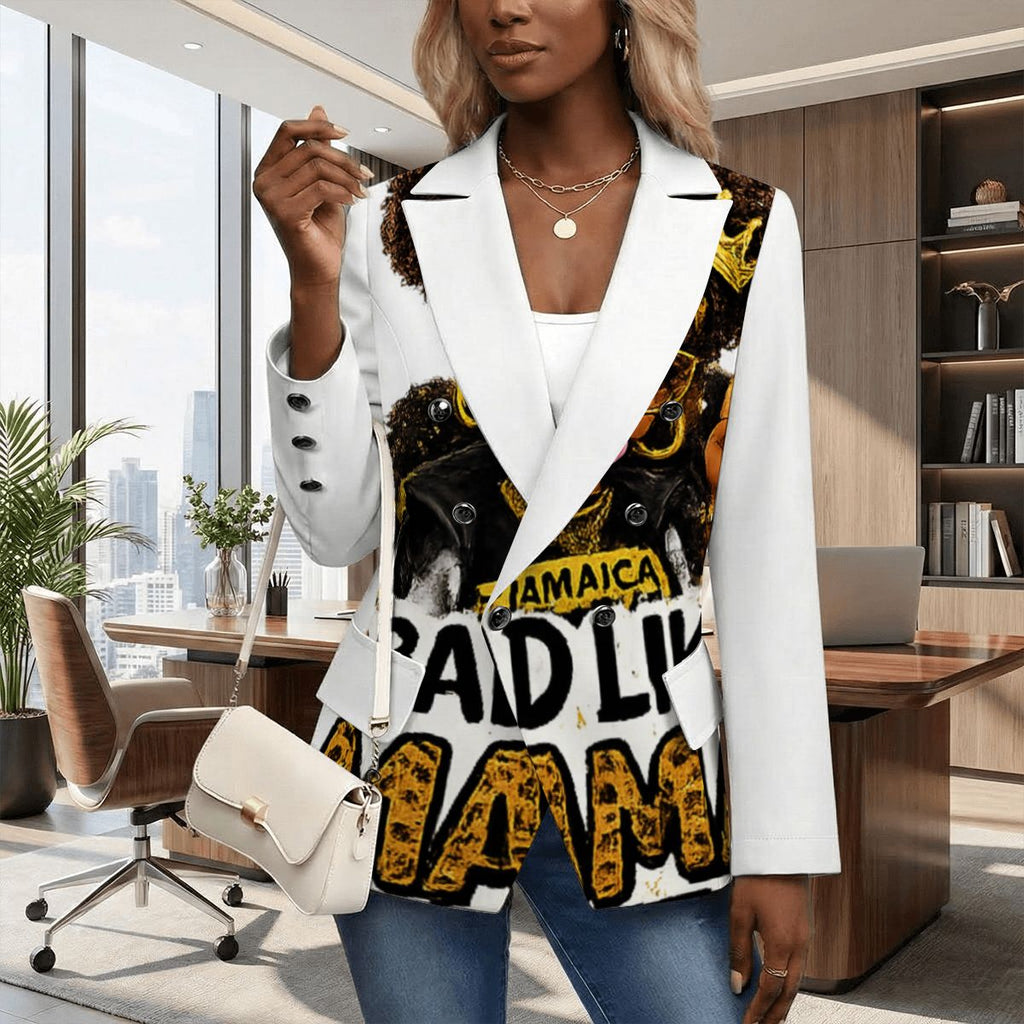 Bad Like Mama Graphic Blazer