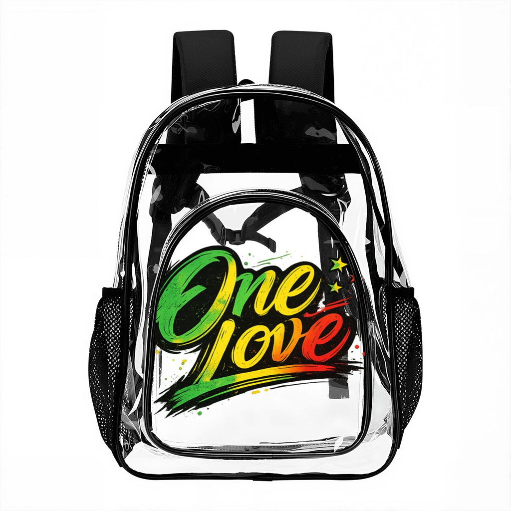 One Love Clear Backpack
