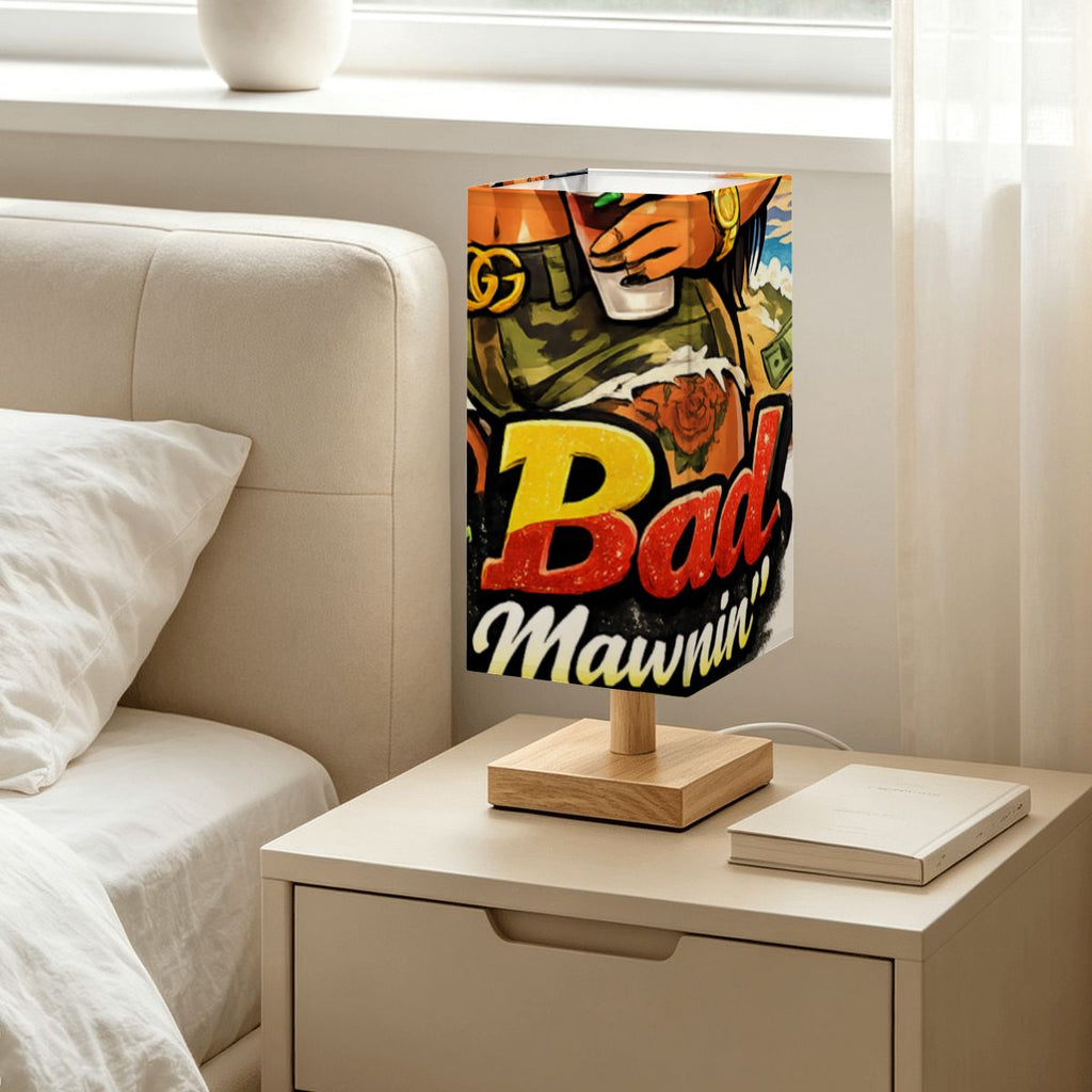 "Mi Bad From Mawnin'" Jamaican Accent Table Lamp