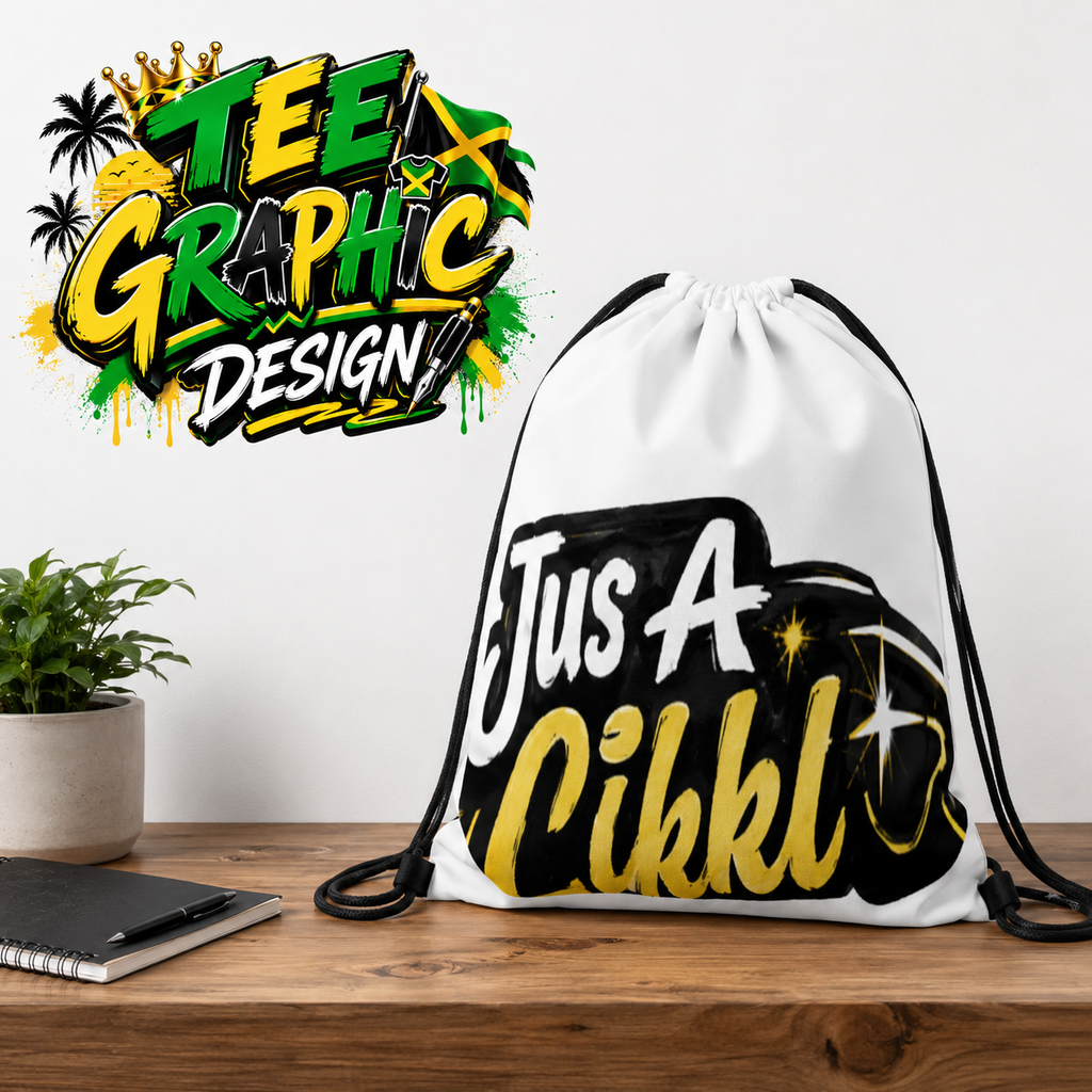 Jus A Likkle Boasy Graphic Backpack