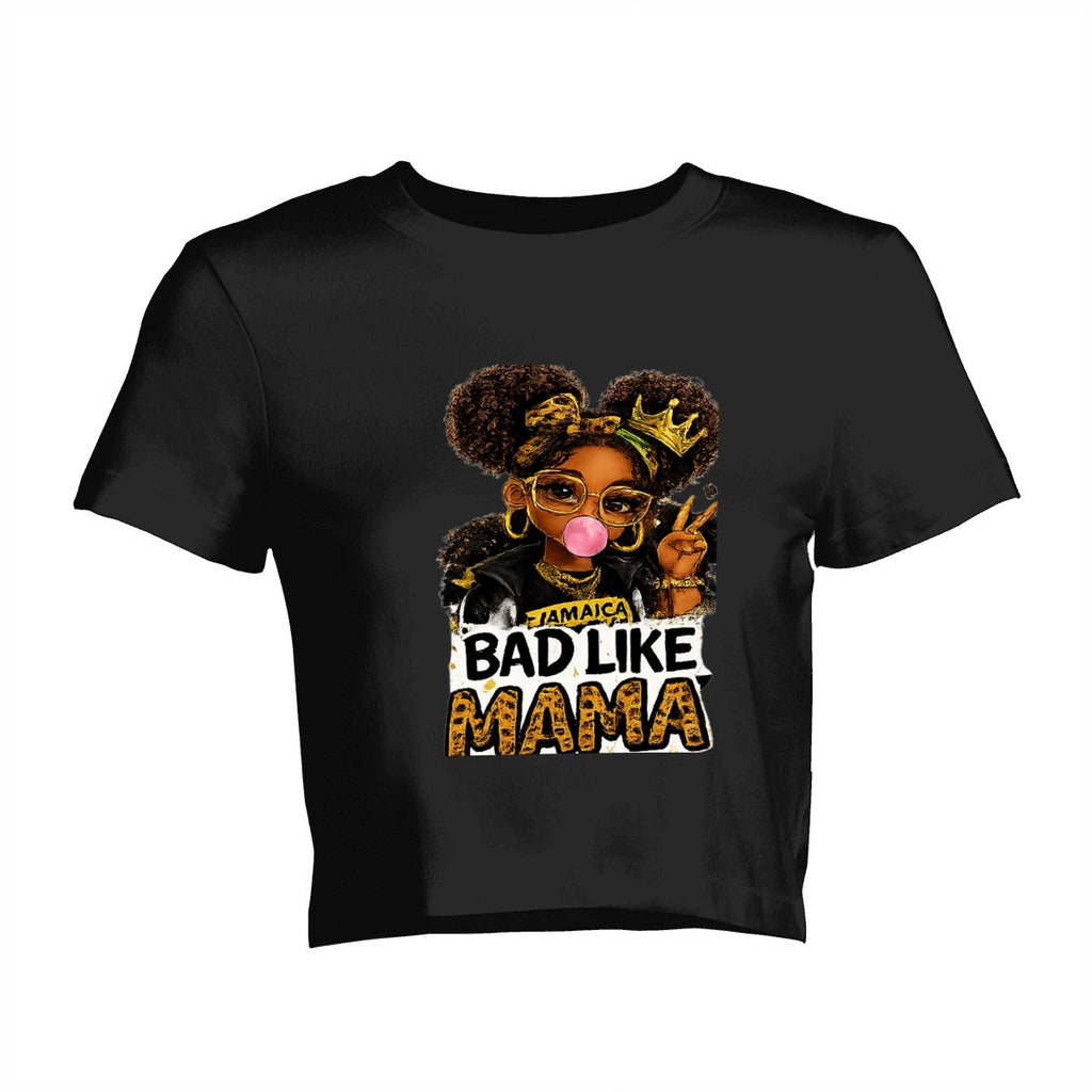 Bad Like Mama Graphic Crop Top