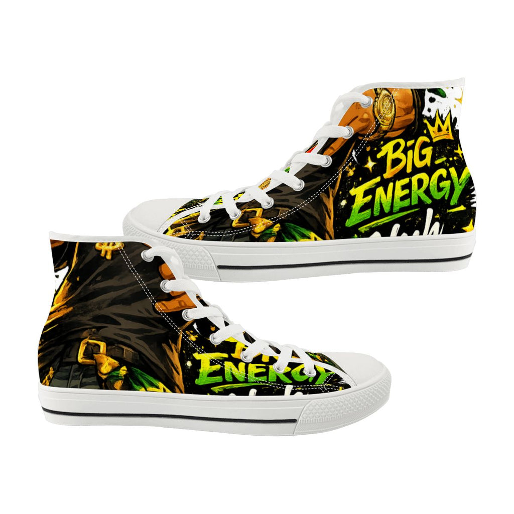 Big Energy High-Top Canvas Sneakers