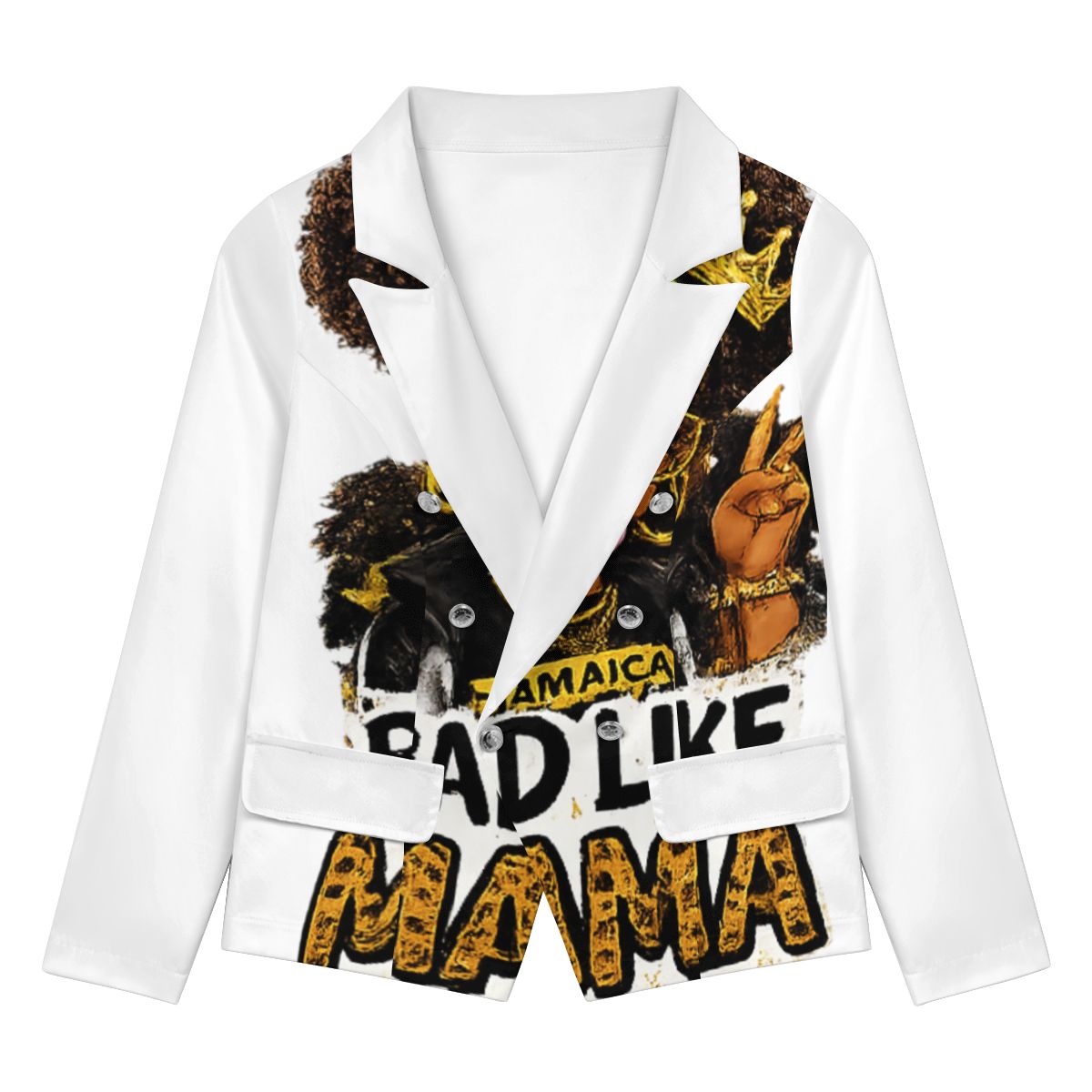 Bad Like Mama Graphic Blazer