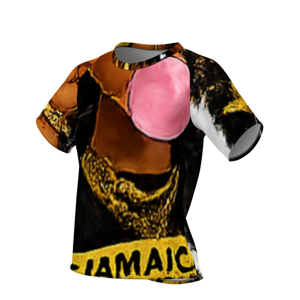 Bad Like Mama All-Over Graphic T-Shirt