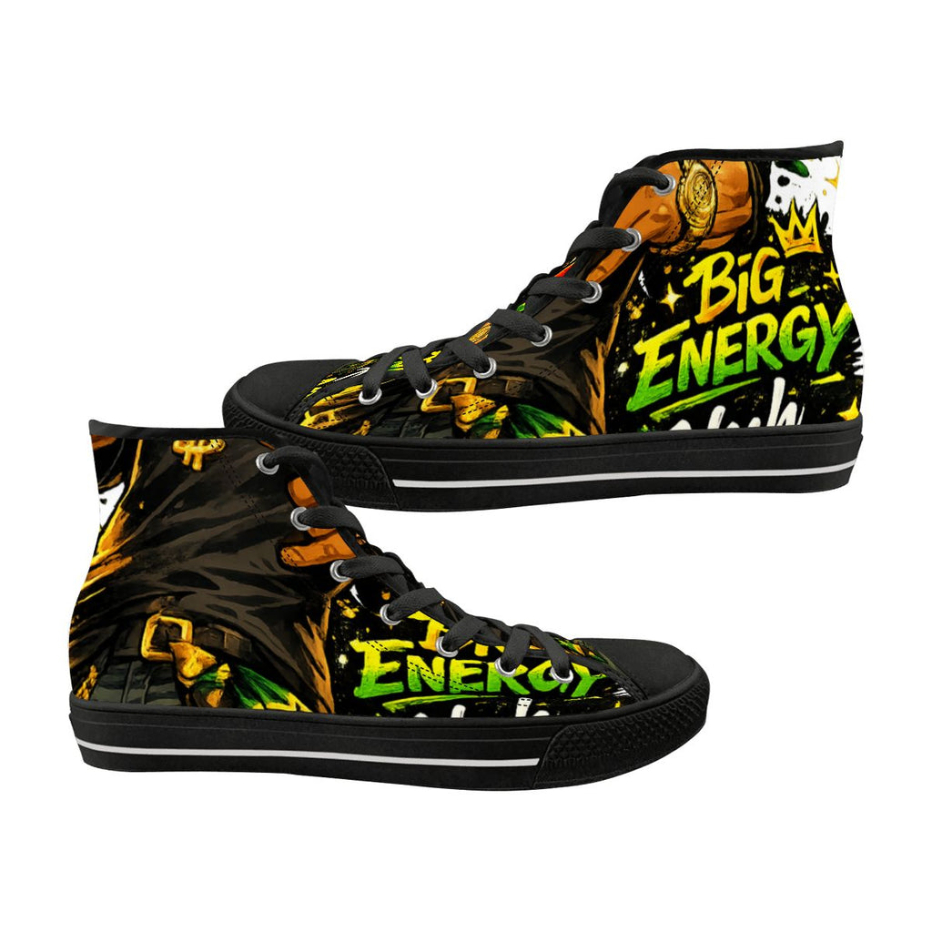 Big Energy High-Top Canvas Sneakers