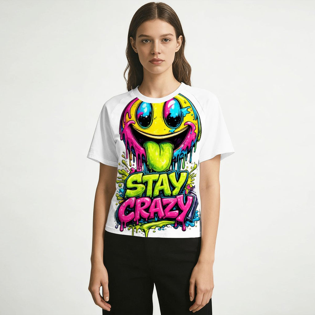 Stay Crazy Graphic Women's T-Shirt