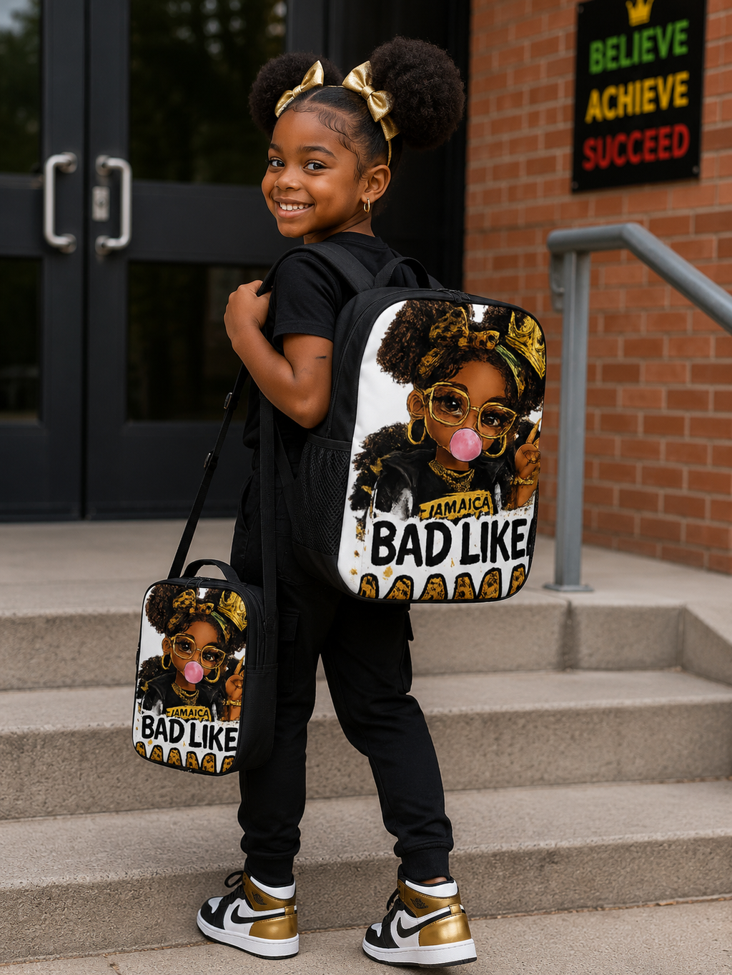 Bad Like Mama 3-Piece Backpack Set