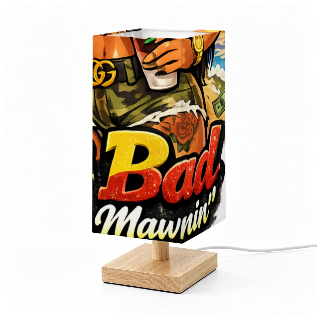 "Mi Bad From Mawnin'" Jamaican Accent Table Lamp
