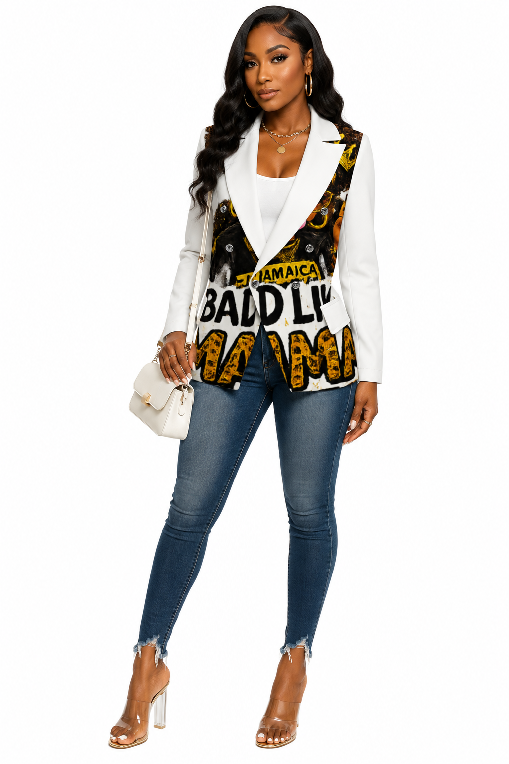 Bad Like Mama Graphic Blazer