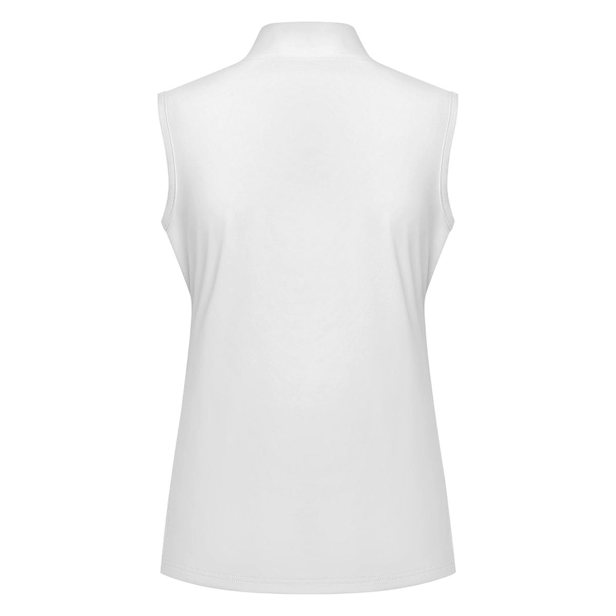 Bad Like Mama Sleeveless Zip Collar Top