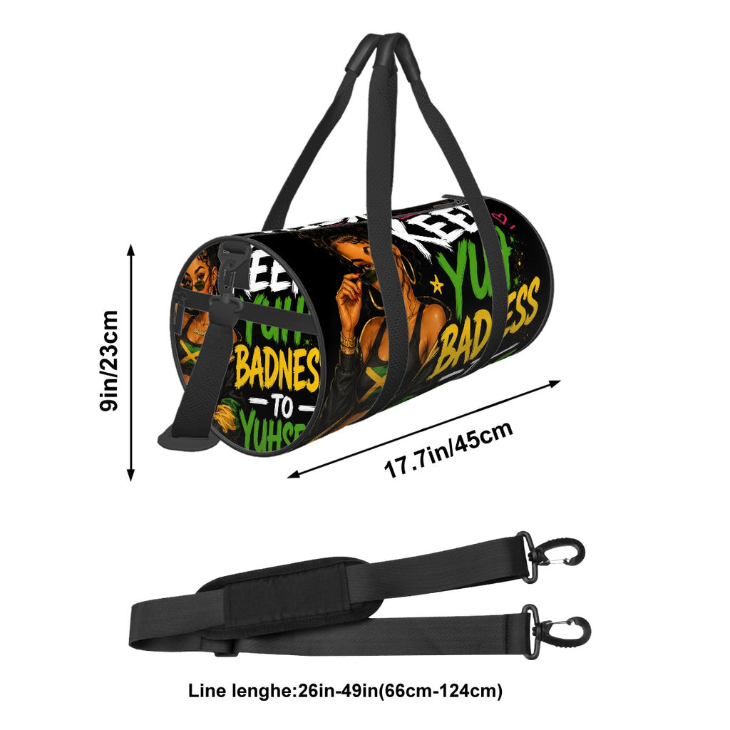 Keep Yuh Badness to Yuhself Jamaican Duffle Bag