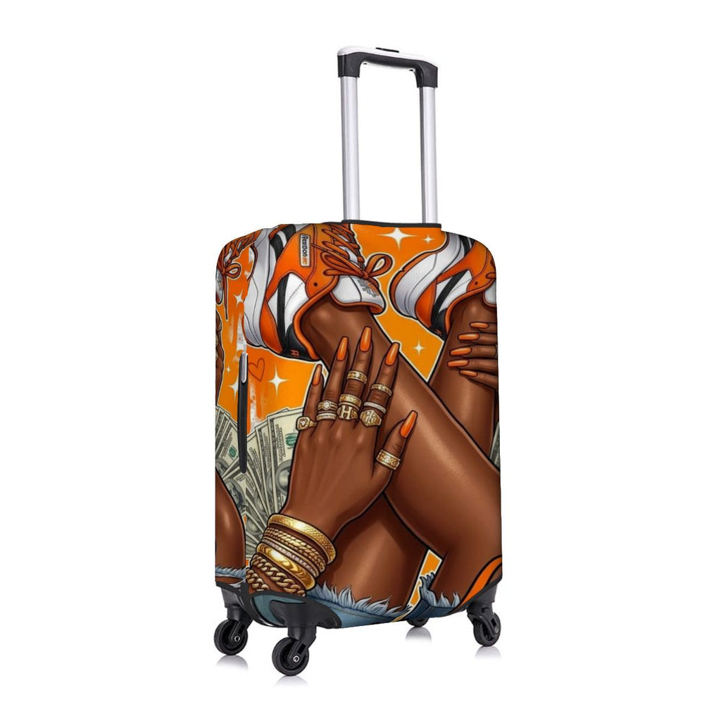 Hot Girl Money Luggage Cover