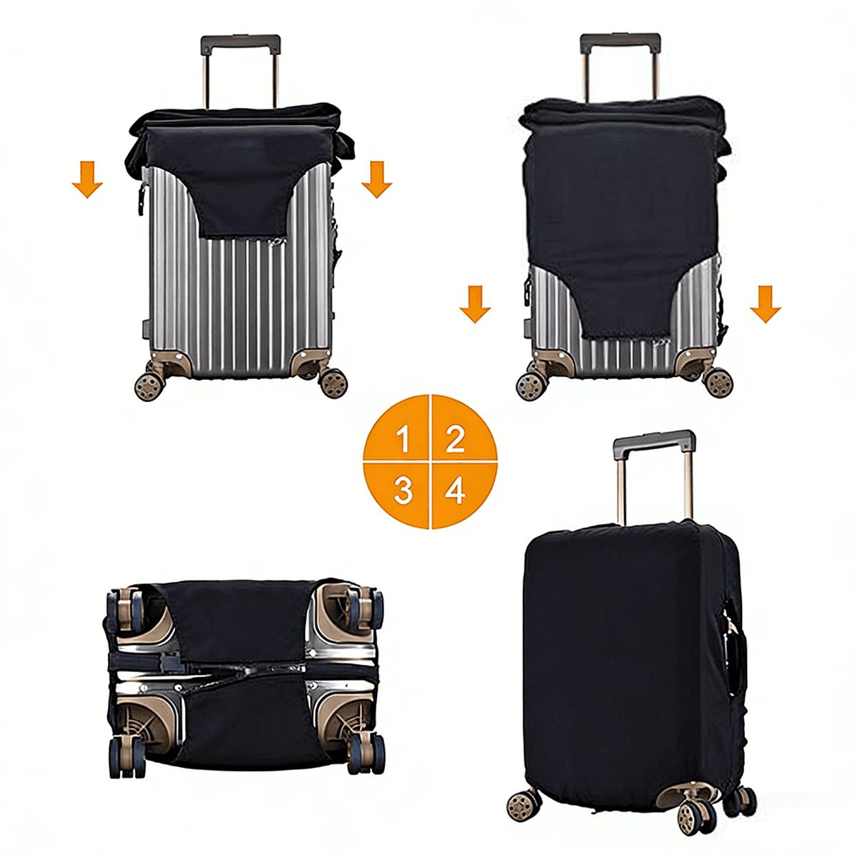 Hot Girl Money Luggage Cover