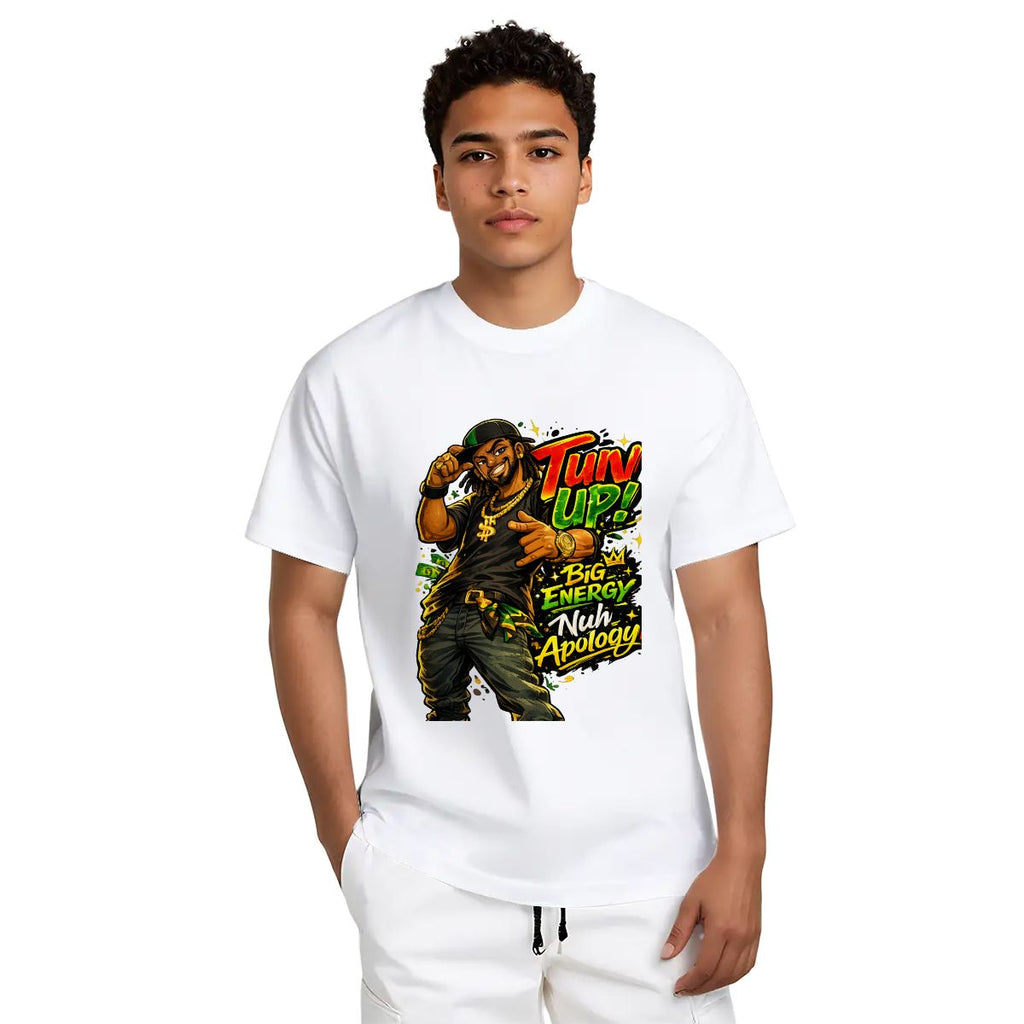Tun Up! Big Energy Nuh Apology Men's Graphic T-Shirt