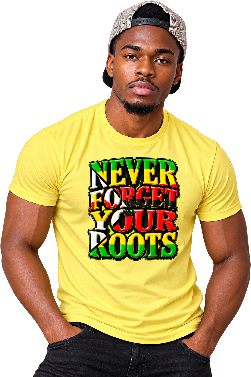 Never Forget Your Roots Graphic T-Shirt