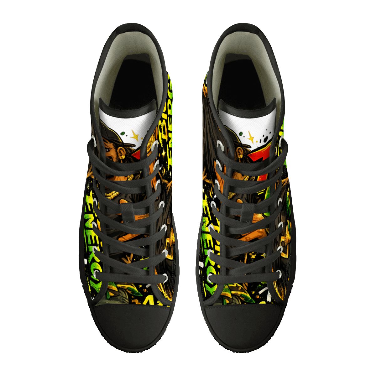 Big Energy High-Top Canvas Sneakers